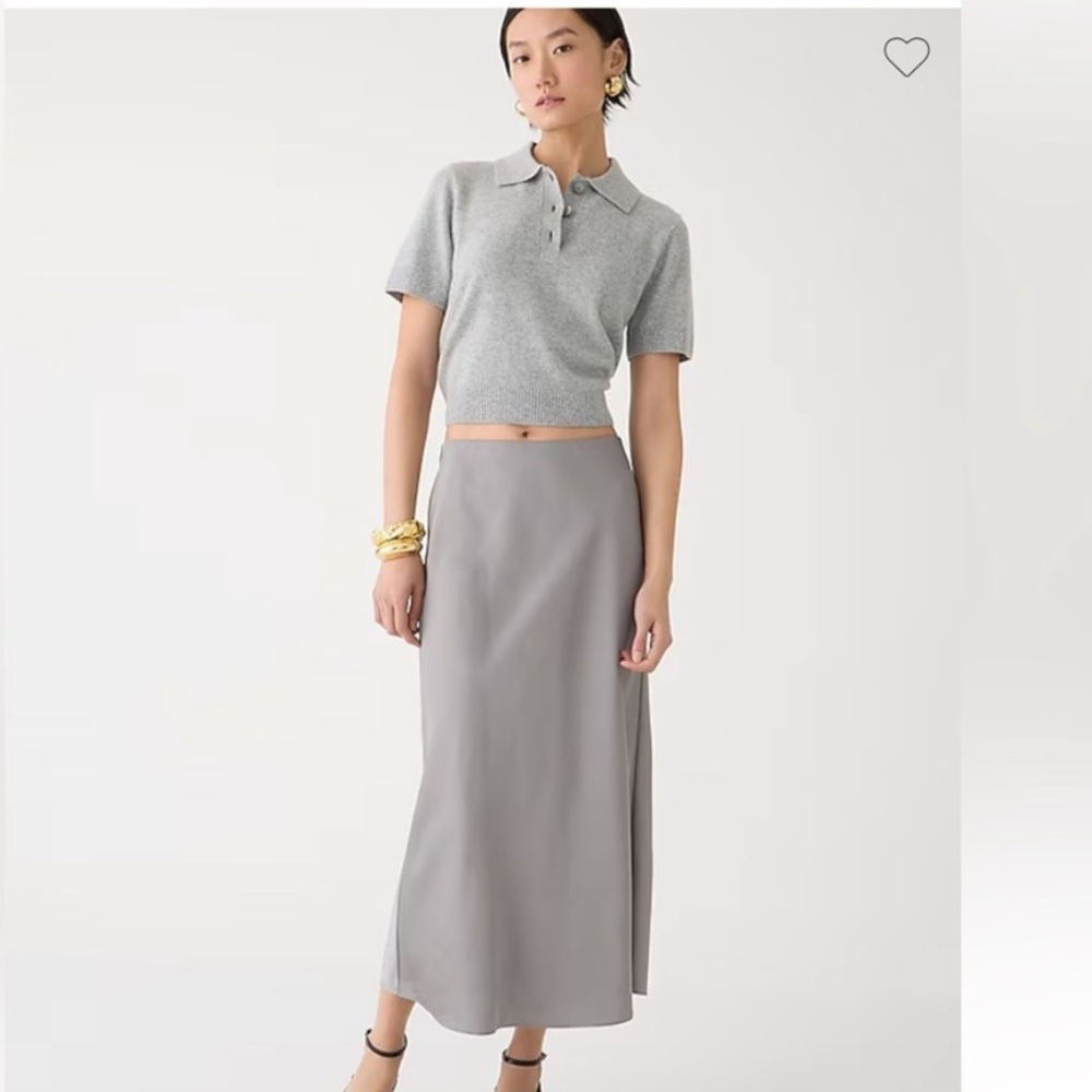 NWT J.Crew | Gwyneth slip skirt | Vintage Dove | Size XS